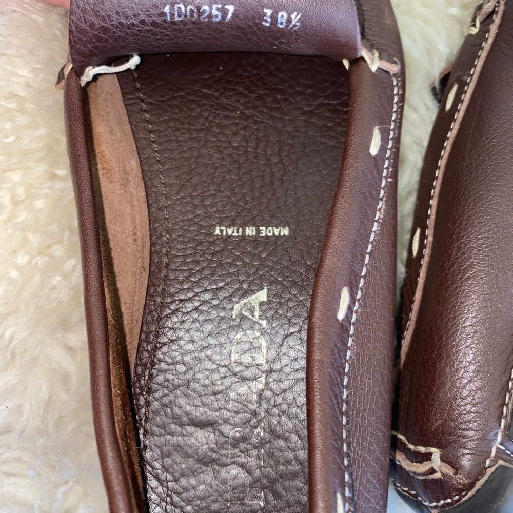 Prada Leather Classic Loafer Driving Moccasin - Picture 5 of 11